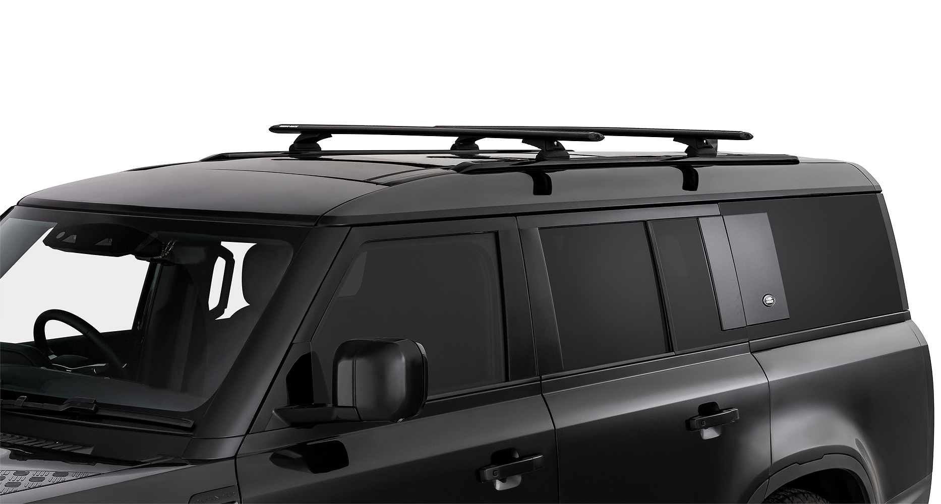 Vortex RCL Black 2 Bar Roof Rack Rhino Rack AU